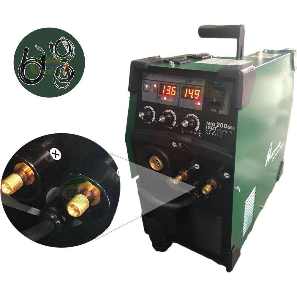 HiTronic MIG 200GW DC Inverter Welding Machine 2in1 ARC-MIG - Goldpeak Tools PH Hitronic HiTronic MIG 200GW DC Inverter Welding Machine 2in1 ARC-MIG - Goldpeak Tools PH Hitronic